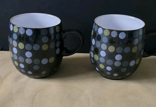 Denby jet dots large mug - denby,