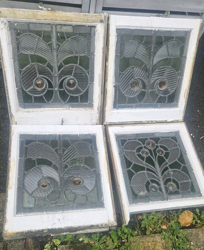 Reclaimed leaded light stained - reclaimed,