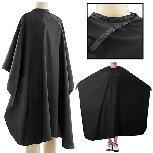 Black hairdressing cape barber - hairdressing,