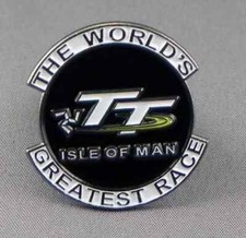 ISLE OF MAN TT PIN BADGE