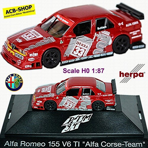 Alfa romeo 155 dtm 94 - 155, v6