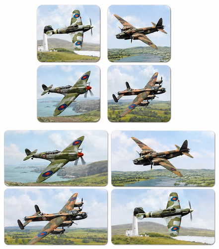 Ww2 raf planes set 4 - planes, of