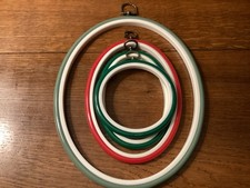 4 NURGE Flexi Hoop Embroidery