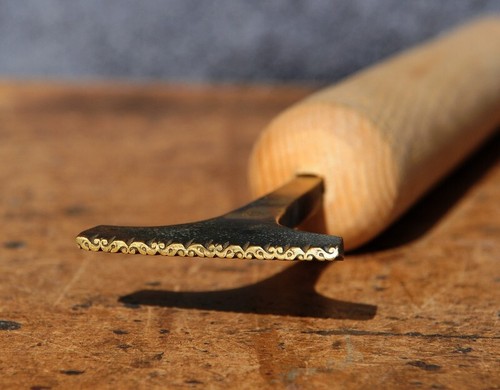 Brass bookbinder hand - hand, tool