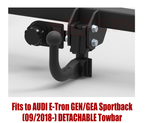 Detachable tow bar for audi - bar,