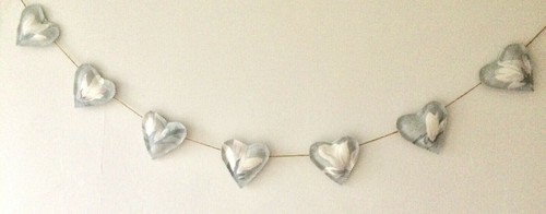 Laura ashley heart garland - ashley,