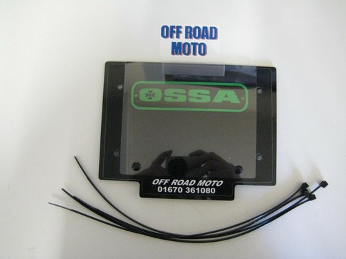 Trials bike number board ossa - trials,
