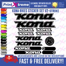 KONA BIKES Vinyl Decals