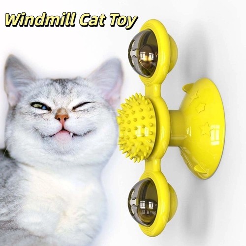 Windmill cat toy interactive - windmill,