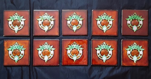 Set antique fireplace - 10,
