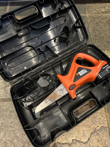Black and decker scorpion saw - black,