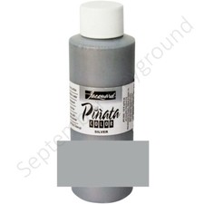 Jacquard, Piñata Color Alcohol Ink, Silver Ink, 4 oz, Silver Alcohol Ink 