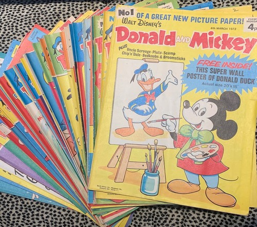 Donald and mickey disney - and,