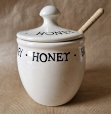 Honey Pot & Drizzler White