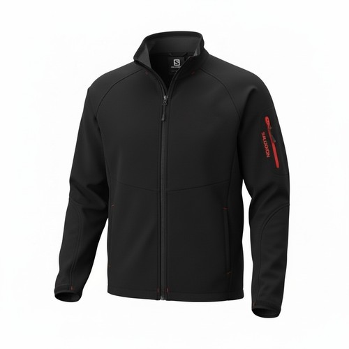 Salomon men jacket - m, black