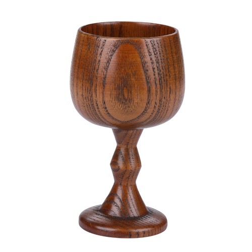Wooden goblet chalice cup - chalice,