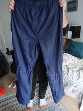 Peter Storm men's waterproof trousers size XL navy brand new with labels
