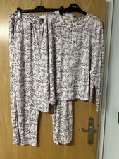 Cath Kidston Women's Light Pink Dream Dance Pyjamas Set Size Extra Large BNWT