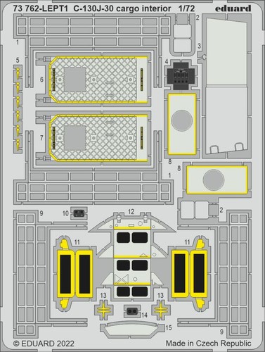 Eduard 73762 lockheed - 1:72,