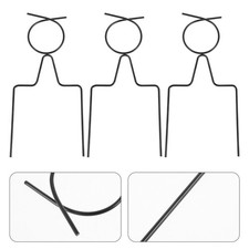  5 Pcs Hose Guide Spike Garden Stakes Metal Gardening Spikes Support