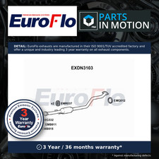 Exhaust Centre Box fits NISSAN MICRA K13 1.2 10 to 15 Silencer Middle EuroFlo
