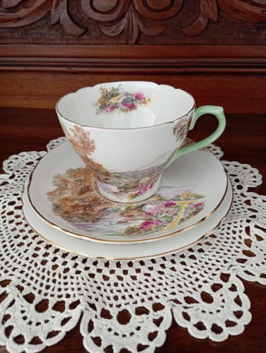 Vintage shelley heather bone - vintage,