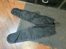 NEW PLAIN BLACK TRIALS PANTS