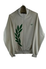 FRED PERRY White Track jacket