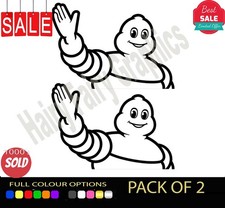 2 x MICHELIN Vinyl Sticker