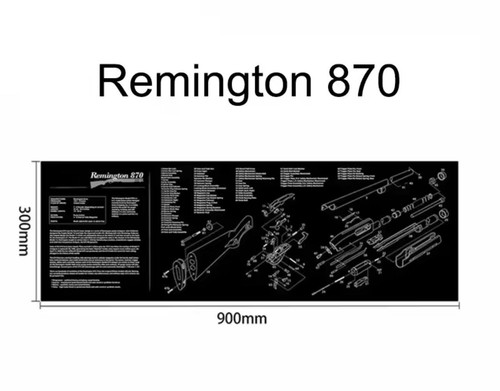 Remington 870 gun cleaning - gun,