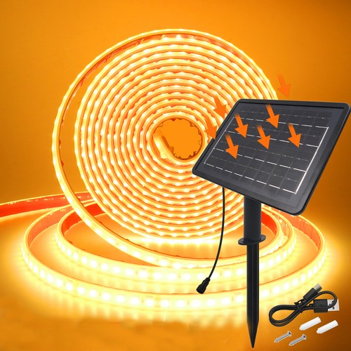 Solar powered led strip lights - strip,
