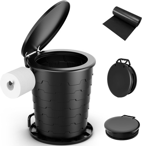 Portable toilet retractable - portable,