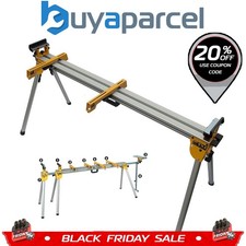 DeWalt DE7023 Universal Extendable Mitre Saw Stand + Portable Brackets Supports