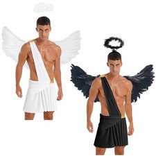 Men 3Pcs Angel Costume