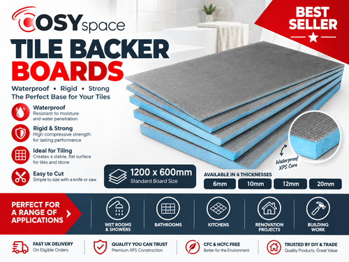 Tile backer board - tile, 6mm