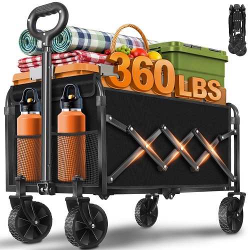 Collapsible wagon cart - collapsible,