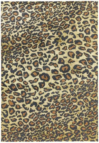 Quantum leopard rug - quantum,