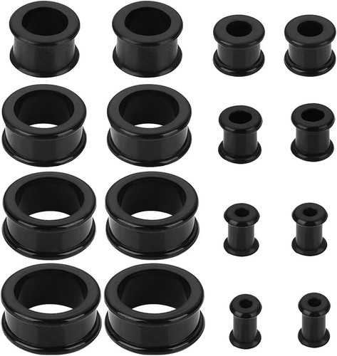 16pcs silicone ear stretching - 16pcs,
