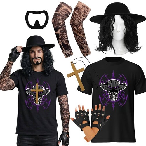 90s wrestling icon costume set - icon,