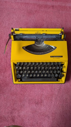 Vintage yellow adler - yellow, tippa