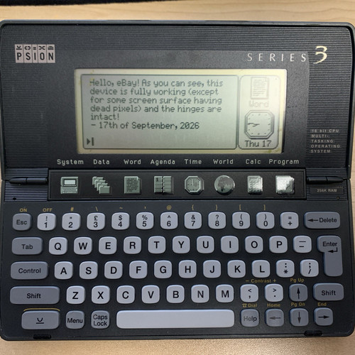Psion series palmtop - 3,