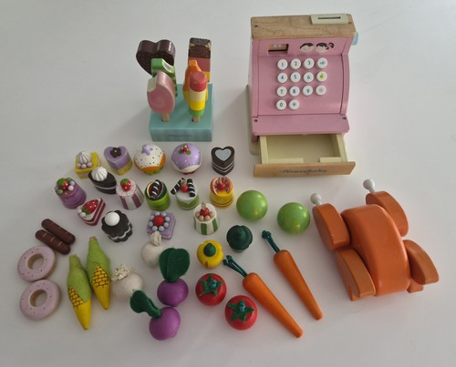 Toy van wooden ice - ice, lolly