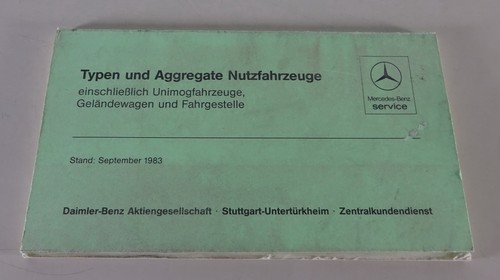 Data book mercedes benz - data,
