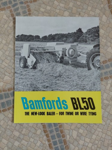 Bamfords bl50 baler vintage - bl50,