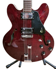 [Epiphone] Riviera Cherry Red Made in Japan 1970s Blue Label Vintage E.Guitar