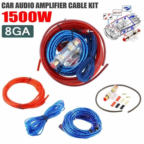 Gauge car audio cable - 8, kit
