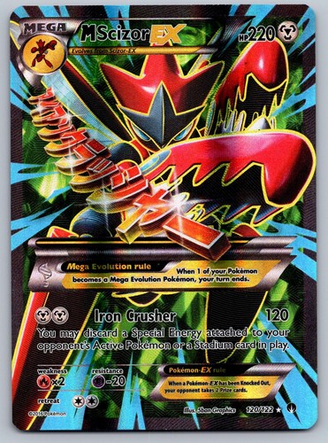 Scizor 120 122 ultra - ex, rare