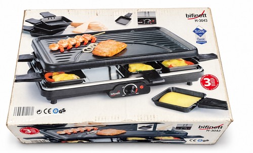 Biffinet raclette indoor grill - biffinet,