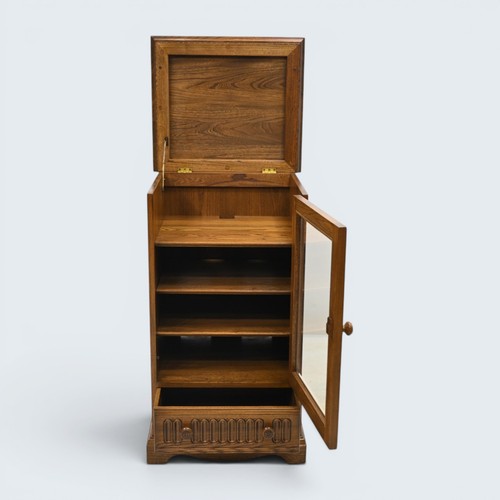 Ercol cabinet vinyl - hi, fi
