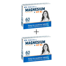Polski Lek Magnez Magnesium Vit B6 Stress Free Cramp Blood Pressure 60 Tablets